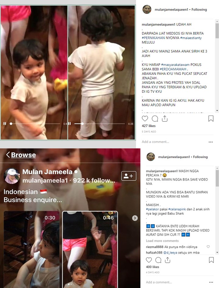 Sosok Perempuan Pamer Paha