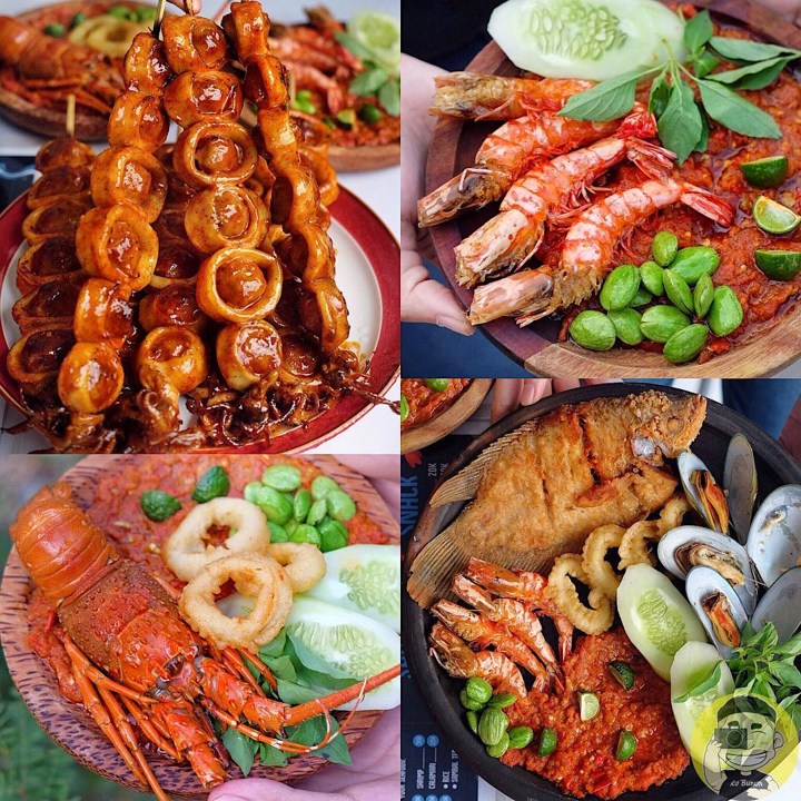 Seafood Disajikan dengan Model Lalapan di Fish and Friends Surabaya
