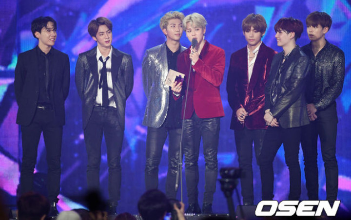 BTS Borong 2 Daesang, Berikut Daftar Pemenang Lengkap Genie Music Awards 2018