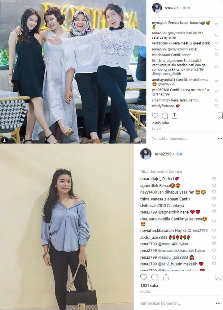 Adik Cantik Olga dan Billy Syahputra