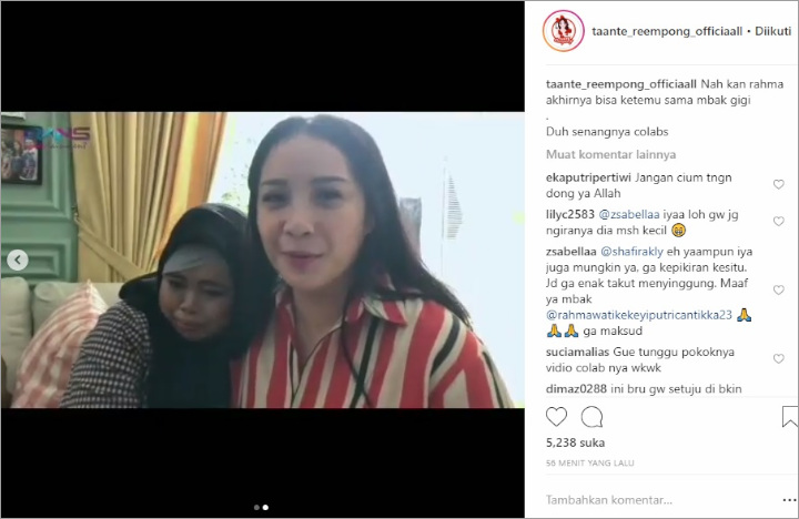 Kekeyi Ketemu Nagita Slavina