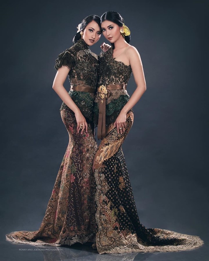 Vania Herlambang bersama dengan Miss International 2017, Kevin Lilliana