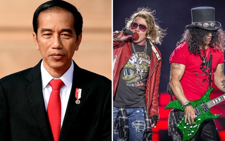Disediakan Tempat Duduk Khusus, Jokowi Bakal Tonton Konser Guns N' Roses Nanti Malam?