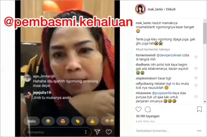 Ibunda Meldi Ngamuk