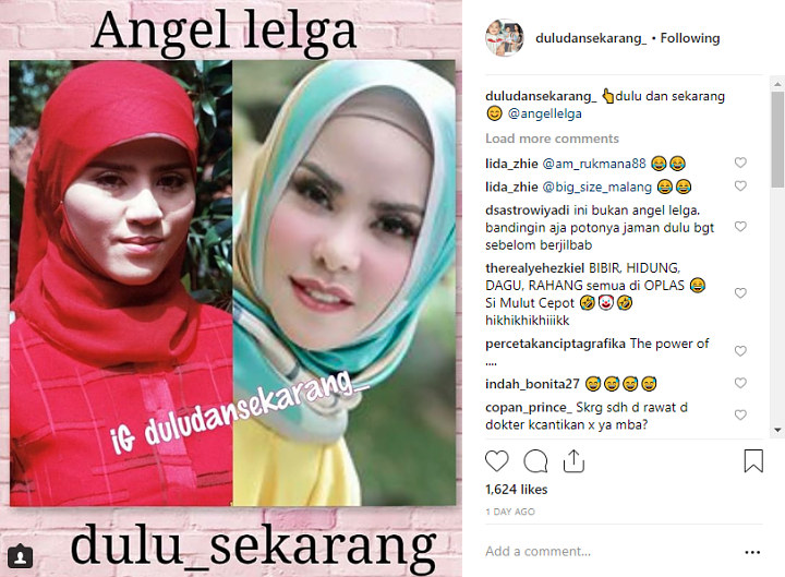 Foto Lawas Angel Lelga