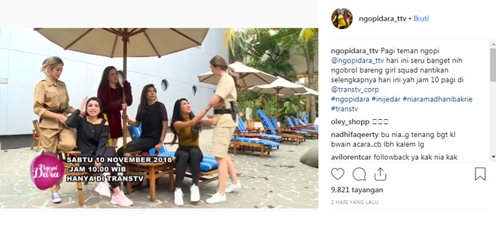 Nia Ramadhani Curhat Diejek Netizen