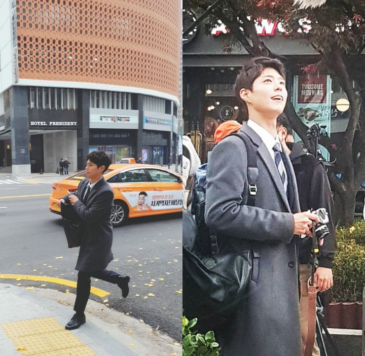 Syuting \'Encounter\' di Korea, Park Bo Gum Kini Berambut Cepak dan Tampil Necis