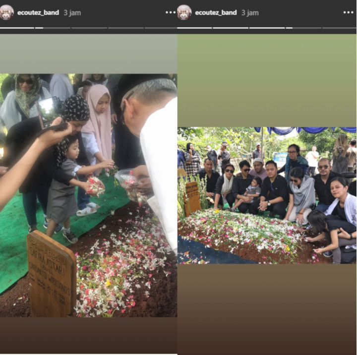 Pemakaman Istri Ayi Ecoutez