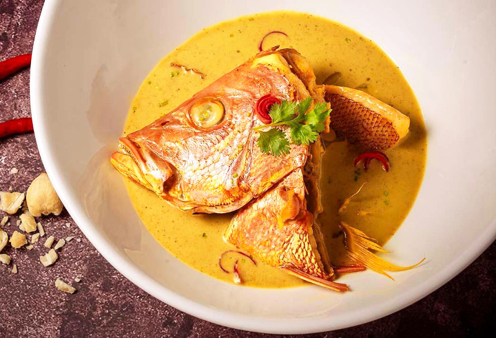 Download Gambar Nasi Padang Kepala Kakap - Gambar Makanan