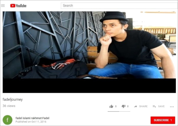 Fadel Islami Pacar Muzdalifah