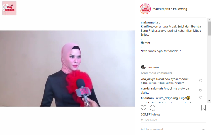 Angel Lelga dan Ibu Mertua \'Debat\' Soal Isu Hamil, Kocaknya Netter Komentar Ala Telenovela