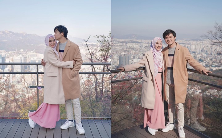 Foto Romantis di Namsan Tower Bak Adegan Drama Korea