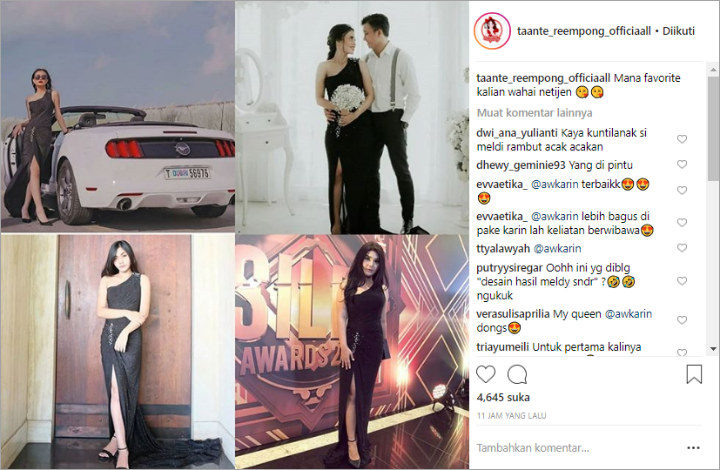 Beredar Bukti Baru Gaun Cuma Sewaan, Netter Sindir \'Kebohongan\' Keponakan Dewi Persik