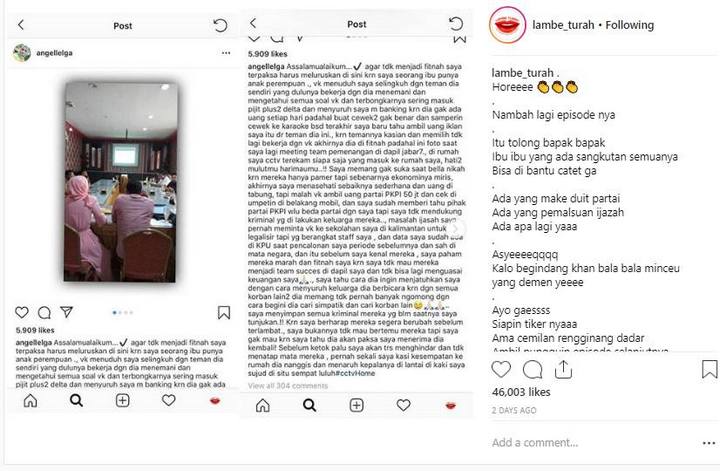 Angel Lelga Amuk Vicky Prasetyo