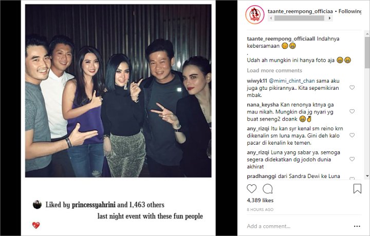 Syahrini Bakal Nikahi Reino?