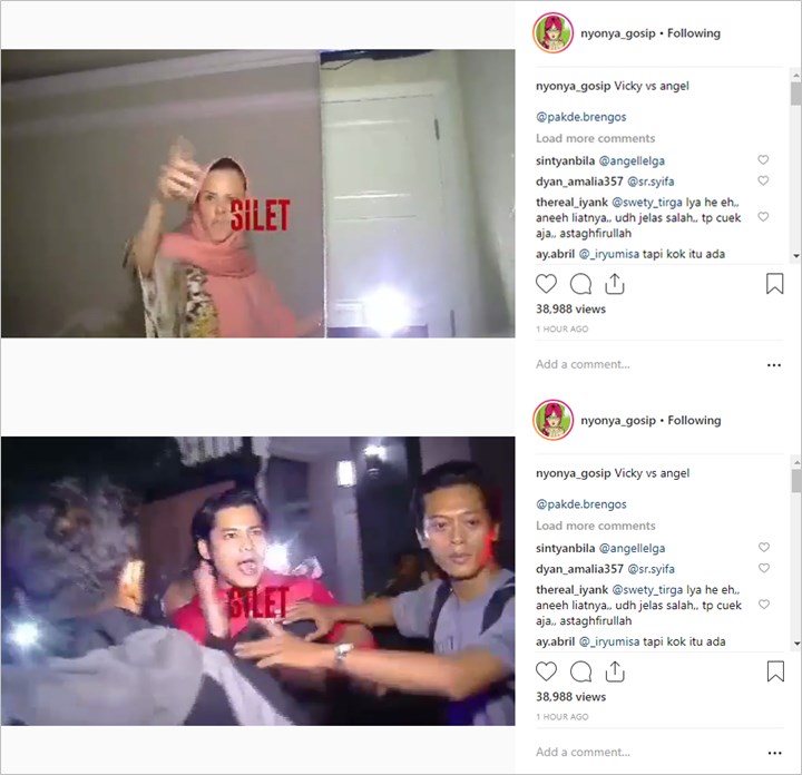 Angel Lelga dan Kekasih Gelap