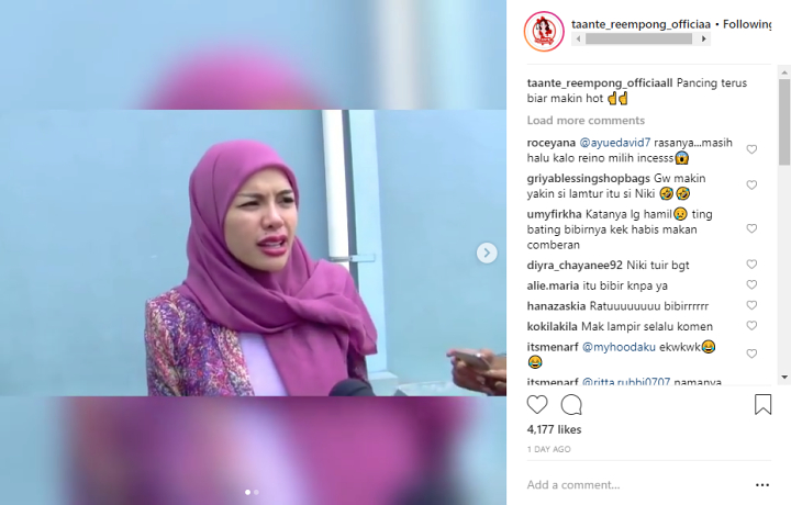Ikut Komentari Isu Syahrini Pacari Reino Barack, Nikita Mirzani Disindir Habis-Habisan