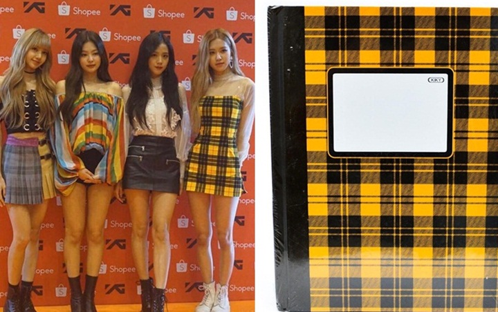 Kocak, Netizen Indo Samakan Baju Rose Black Pink dengan Buku Tulis Kotak-Kotak Ini