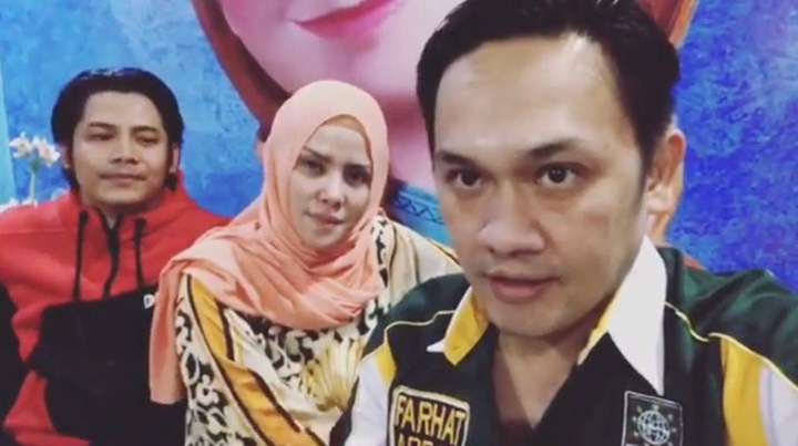 Fiki Alman Dampingi Angel Lelga Bertemu Farhat Abbas Usai Penggerebekan