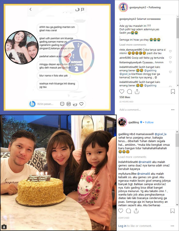 Isu Pamit Cerai Bikin Ibu Gading Pingsan, Gisel \'Diserbu\' Haters Soal Nikah Demi Job Endorse