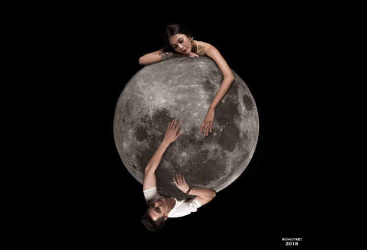 Pemotreran Prewedding, Baim Wong dan Paula Verhoeven Memeluk 'Bulan'