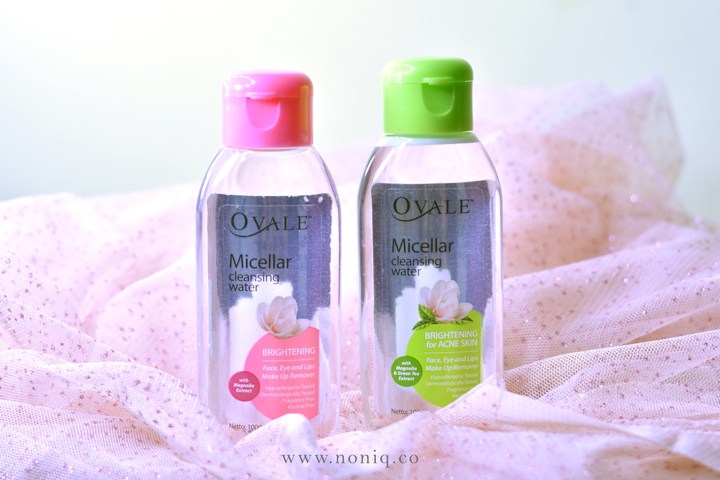 Ovale Micellar Cleansing Water Brightening dapat Mencerahkan Wajah