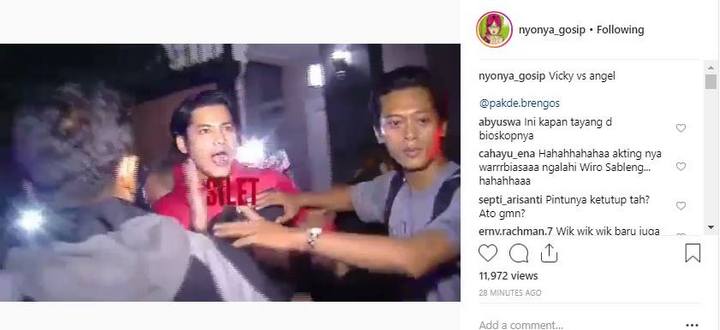 Kekasih Brondong Angel Lelga?