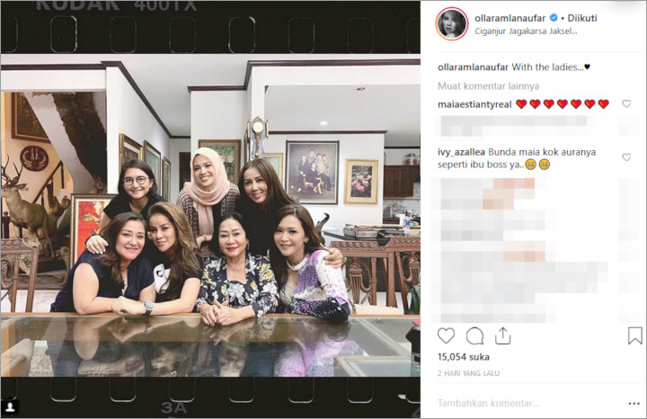 Maia Estianty dan Olla Ramlan