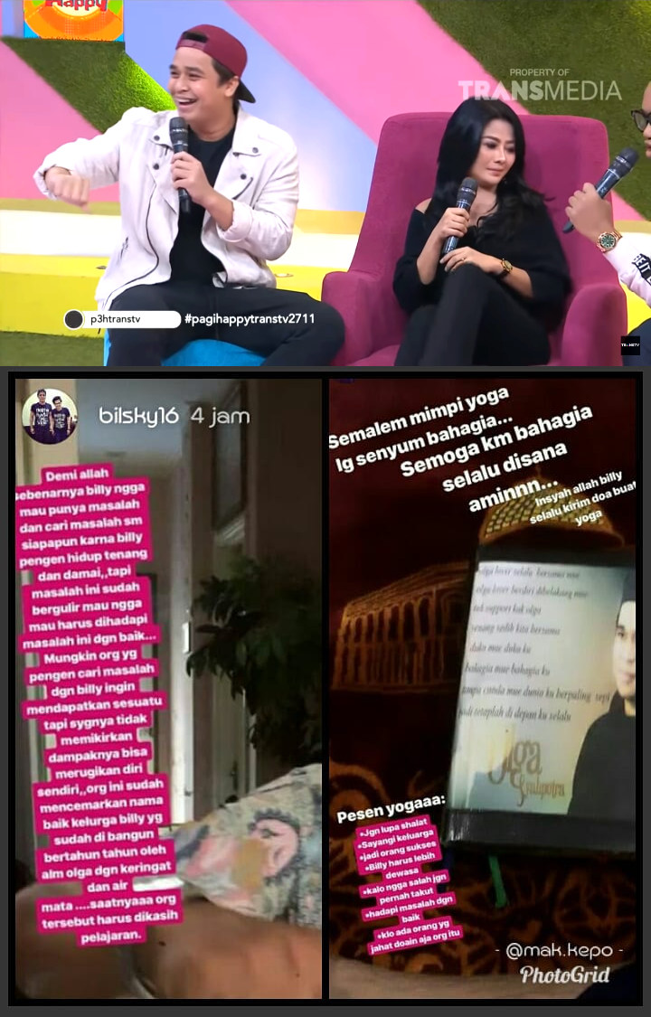 Billy Syahputra Bercanda ke Icha Gwen