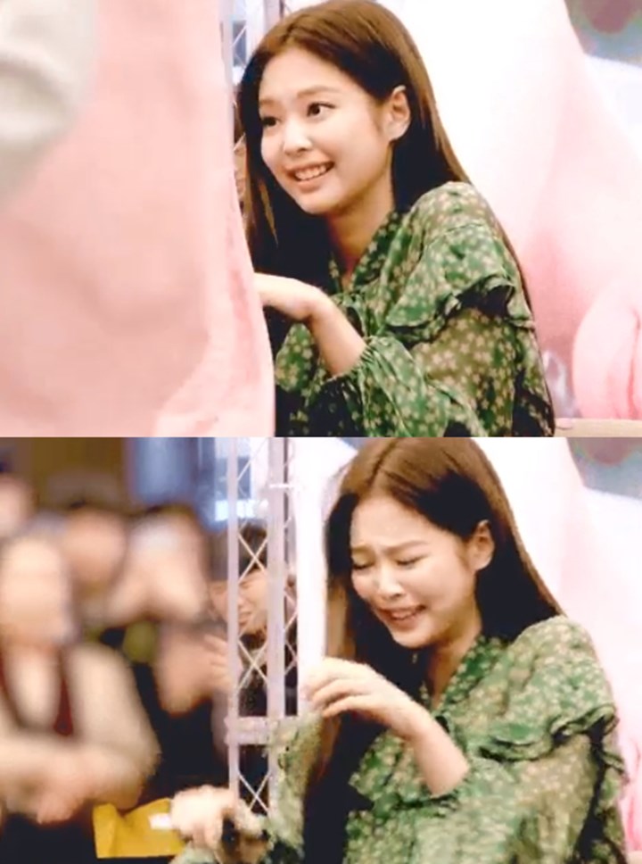 Reaksi Kaget Jennie
