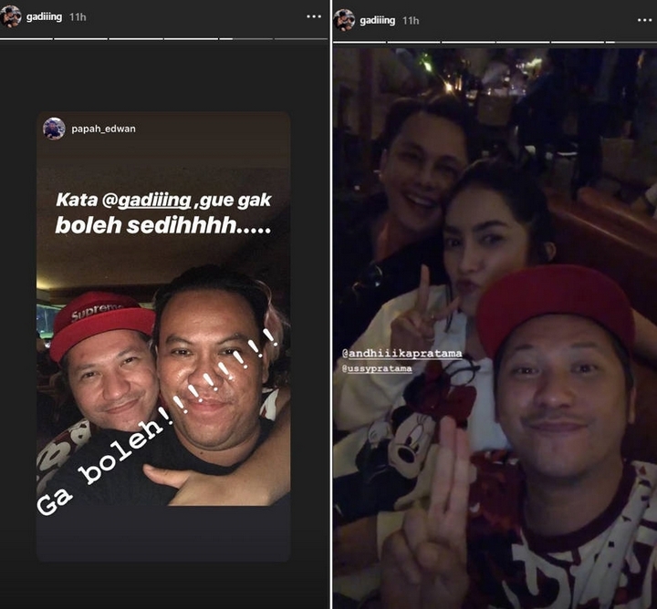 Gading Hangout Bareng Sahabat