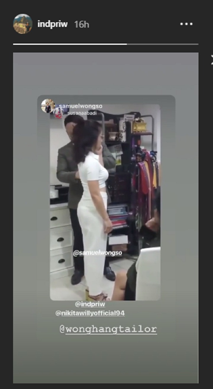 Nikita Willy Fitting Busana