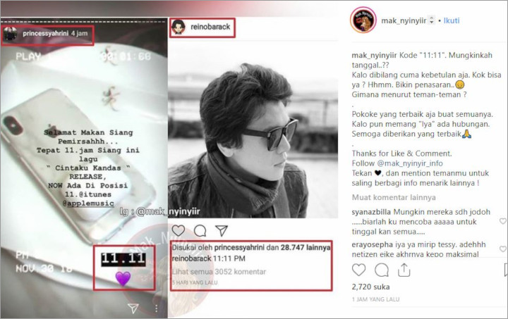 Syahrini dan Reino