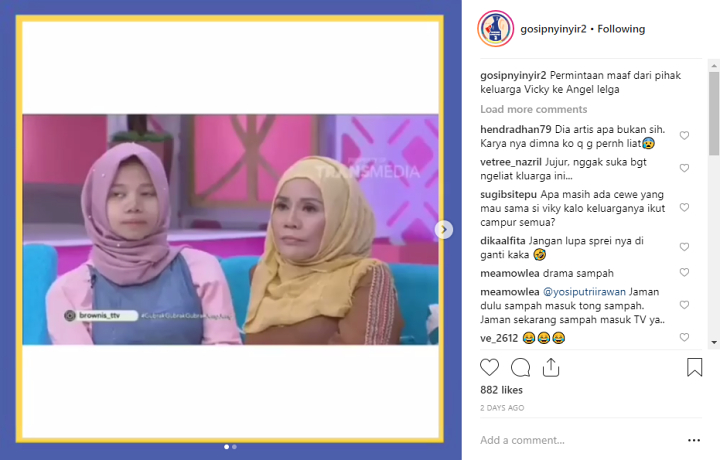 Adik Dan Ibu Vicky Prasetyo Nangis Minta Maaf
