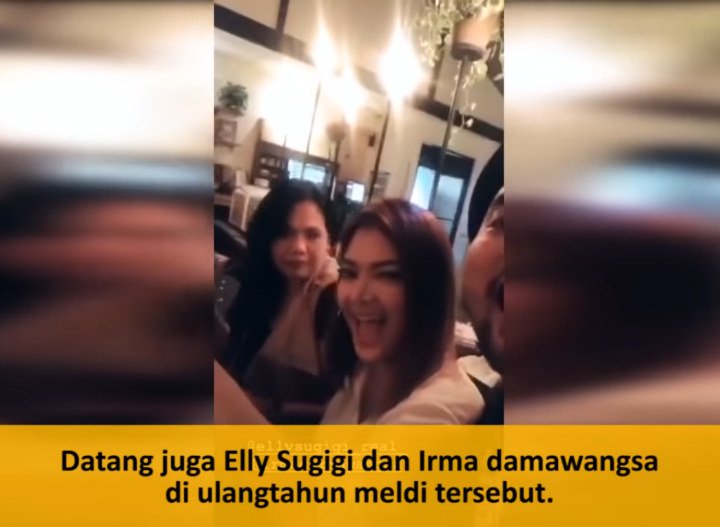 Pesta Ultah Keponakan Dewi Persik