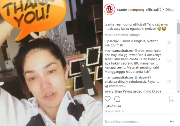Unggah Video Ini Usai Anak Dibully, Mata Sembab Ussy Sulistiawati Bikin Netter Sedih