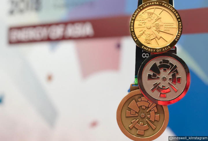Lindswell Menyumbangkan Medali Emas di Asian Games