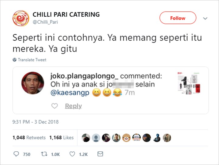cuitan Gibran