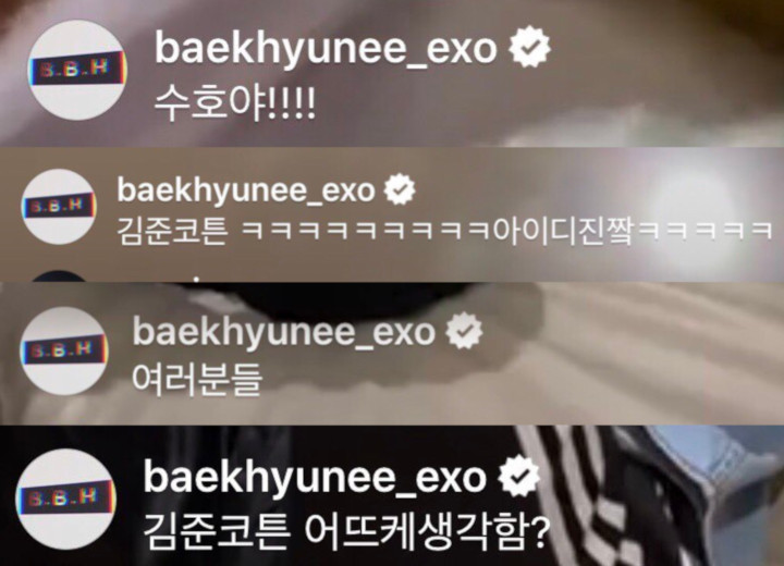 Komentar Baekhyun
