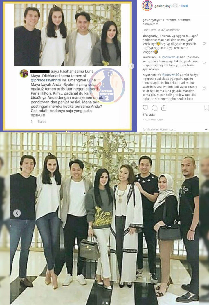 Bukti Kebohongan Syahrini
