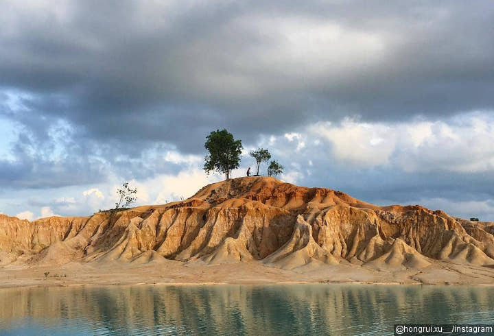 Wisata Baru di Bintan, Gurun Pasir Telaga Biru Busung