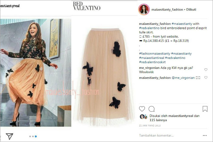 Kece Saat Syuting Bareng Dul, Maia Estianty Ternyata Pakai Rok Serharga Belasan Juta