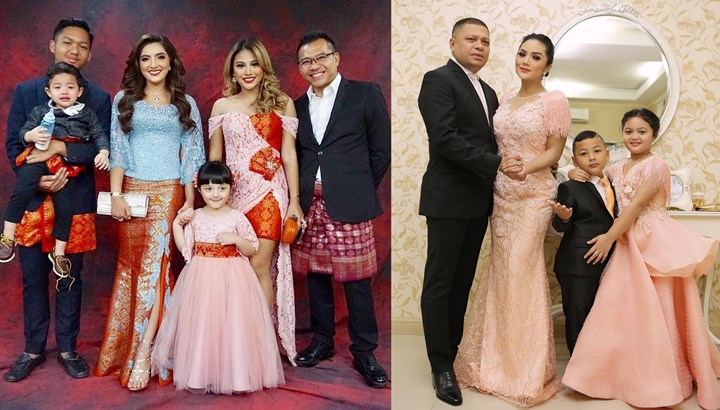 Aurel Pajang Foto Keluarga Bareng Ashanty