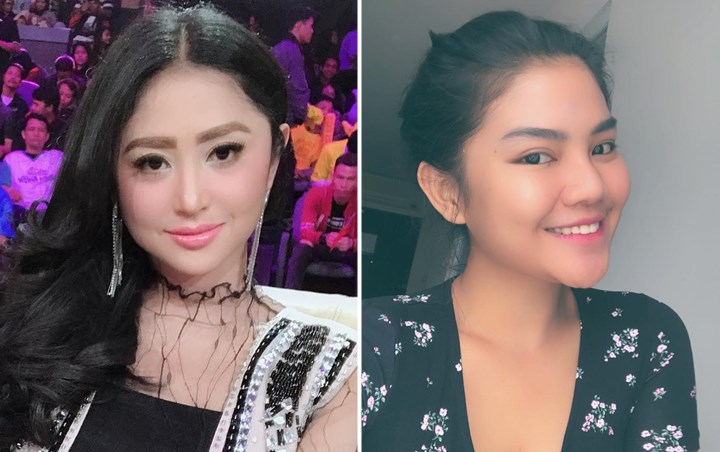 Dewi Persik Pamer Foto Body Goals Saingi Meldi Pakai Gaun Merah, Haters Ejek Ketiak Hitam