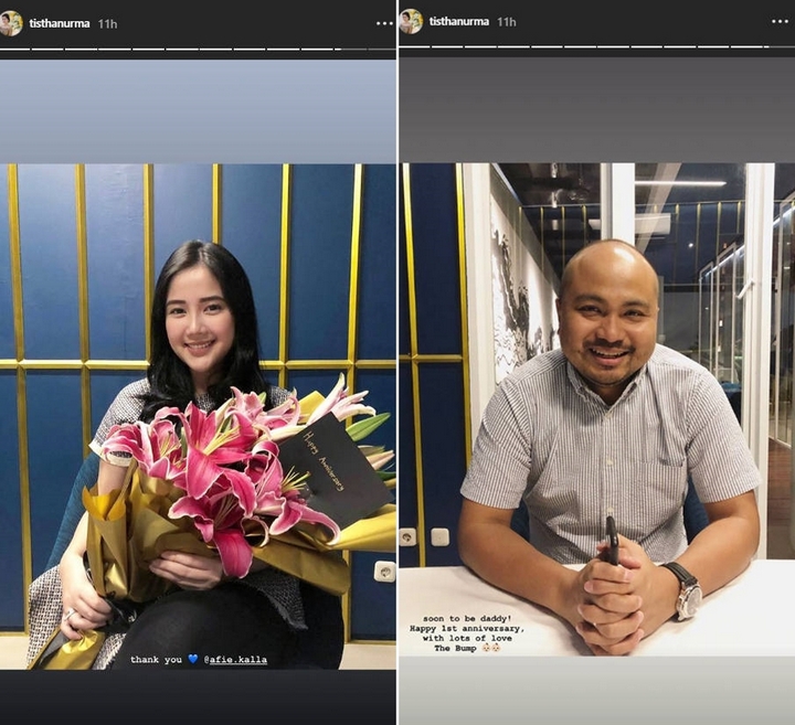 Afif Kalla Eks Laudya Cynthia Bella Rayakan Ultah Pernikahan, Netter Ikut Bahagia