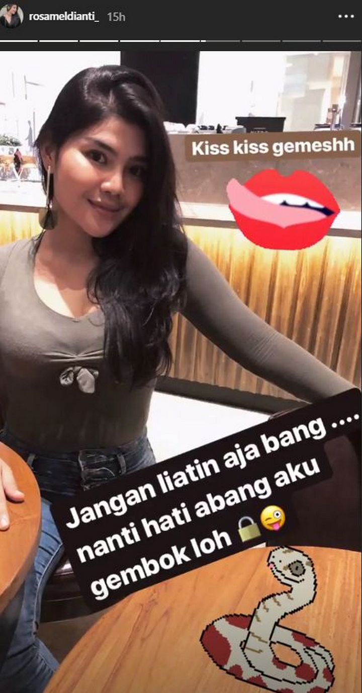 Meldi Pamer Aksi Genit