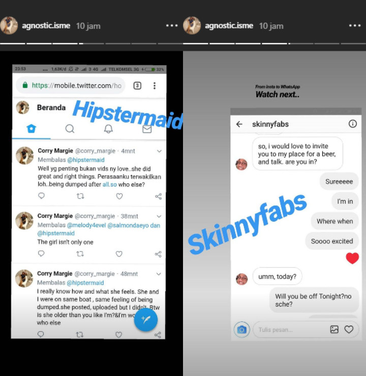 Tulisan Corry Korban Skinnyfabs