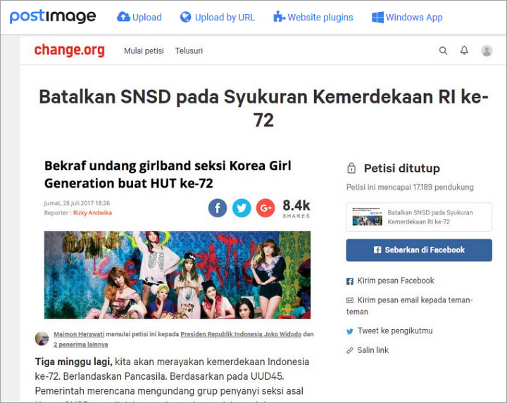 Tak Hanya Black Pink, Pernah Buat Petisi untuk Tolak SNSD