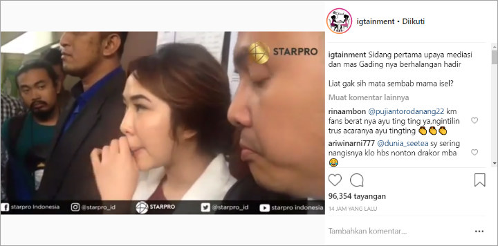 Gisella Nangis di Sidang Mediasi, Netter Bahas Alasan Menyentuh Gading Pilih Absen