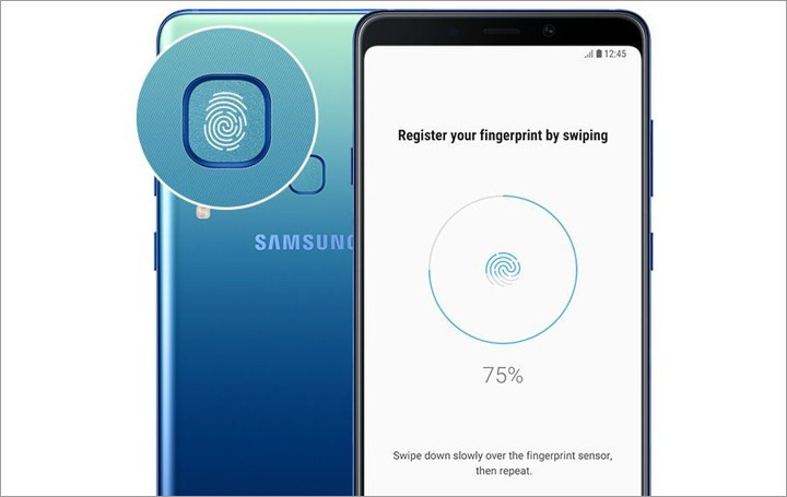 Fingerprint di Berada di Bagian Berlakang